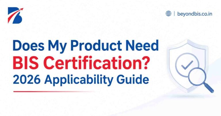 Does My Product Need BIS Certification? 2026 Applicability Guide